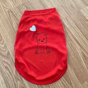Price drop … NWOT Lightweight Material Dog (Puppy) Shirt with Saying